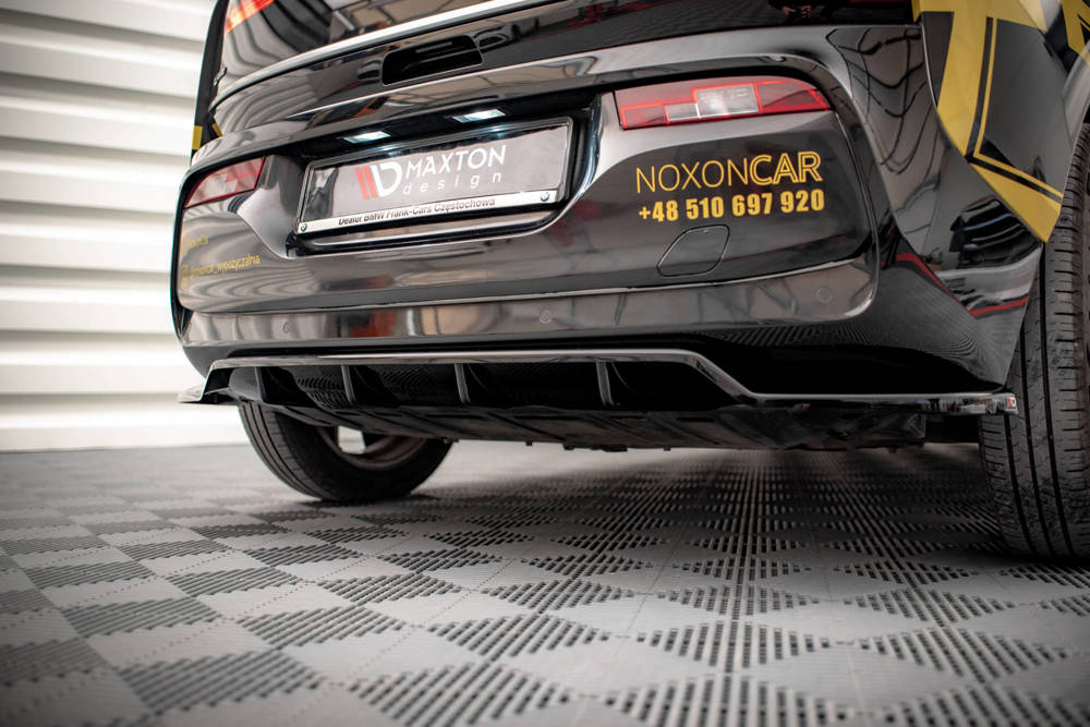 Diffuser passend voor BMW i3 MK1 FL Maxton Glans Zwart