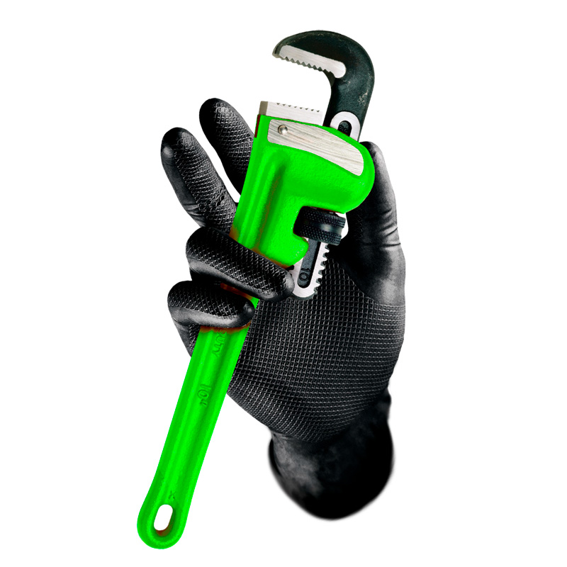 Gripp-It Nitrile Gloves - size XXL - Black - Dispenserbox of 50 pcs