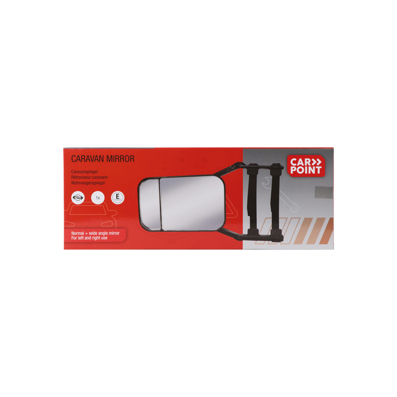 Carpoint Caravan Rear-View Mirror Luxe Double