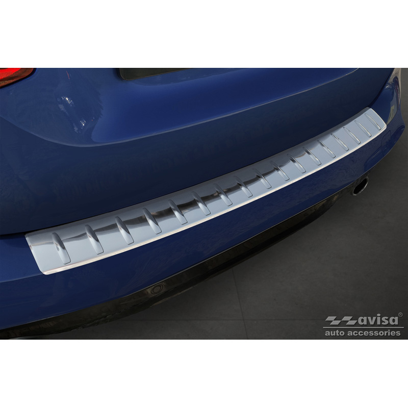 Stainless Steel Rear bumper protector  BMW 2 Active Tourer F45 2013-2021 with M-Pakage 'Ribs'