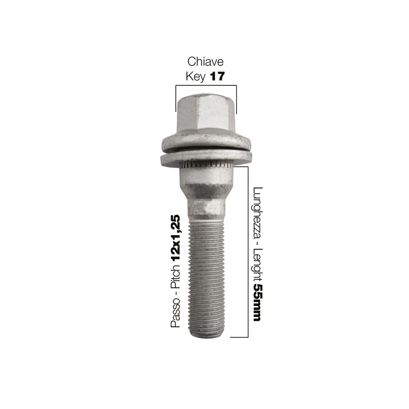 Simoni Racing Aluminium Wheel Spacer Kit - 2x16mm(FA) - 2x20mm(RA) (Hub 65,1mm) including wheel bolts -  Peugeot various