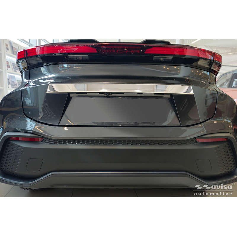 Avisa Chrome Stainless Steel Trunk Tailgate Trim Cover  Toyota C-HR II (X20) 2023-