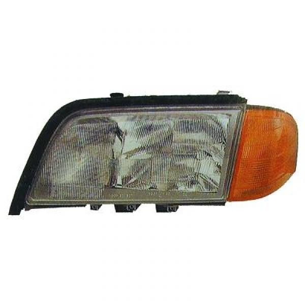 Koplamp rechts DB W202 93-96 VALEO H1+H1+H3