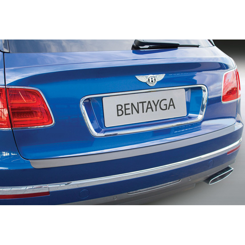 ABS Rear bumper protector  Bentley Bentayga 2015- Black