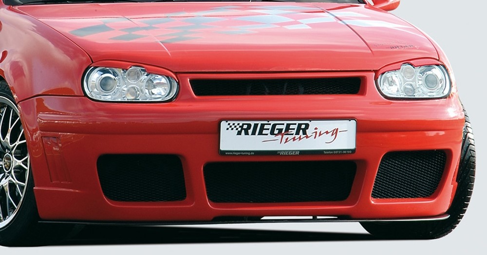 Frontbumper RS-4-Look met intakes VW Golf IV Rieger