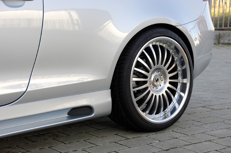 Sideskirts VW Golf V Rieger with uitsnede