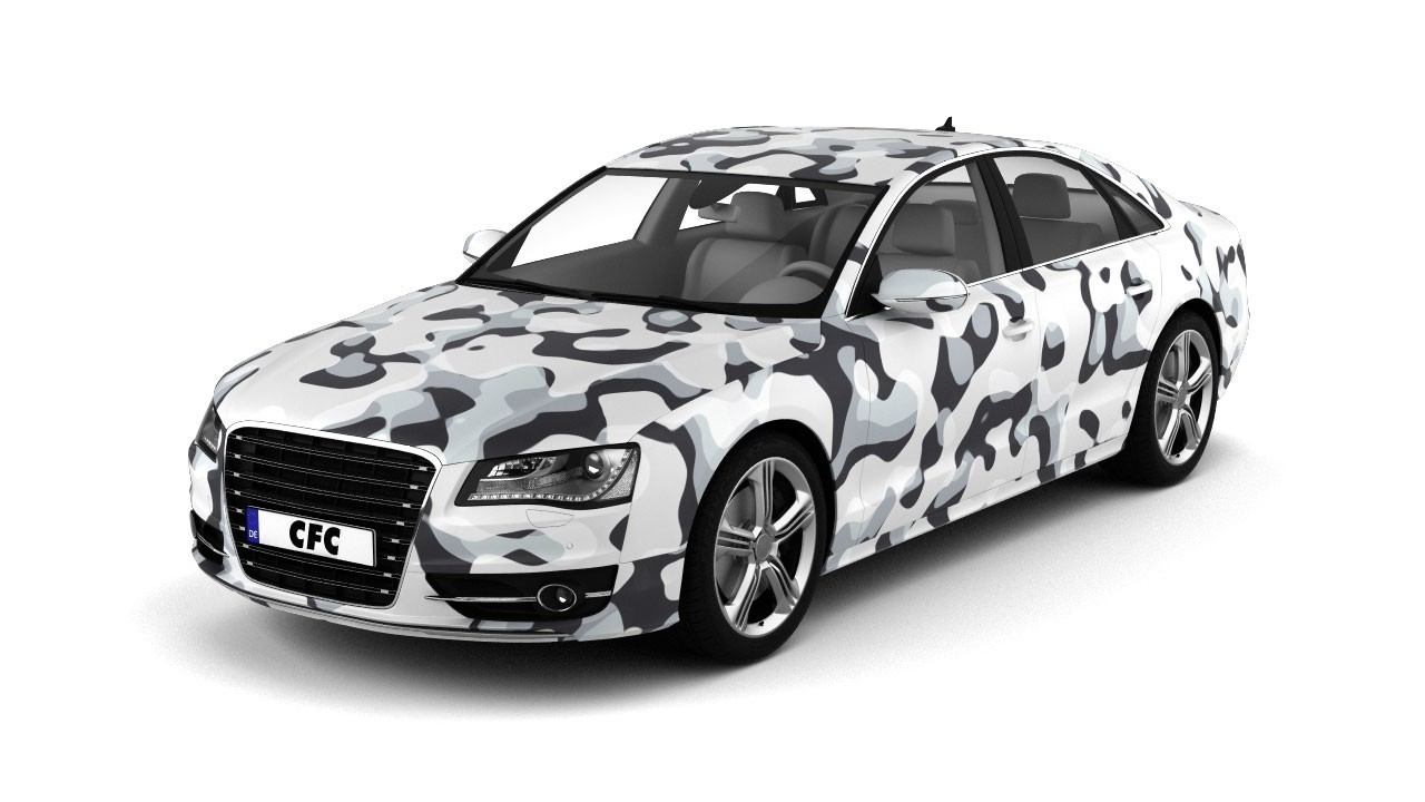 Car wrapping film for full vehicle wrapping Camouflage