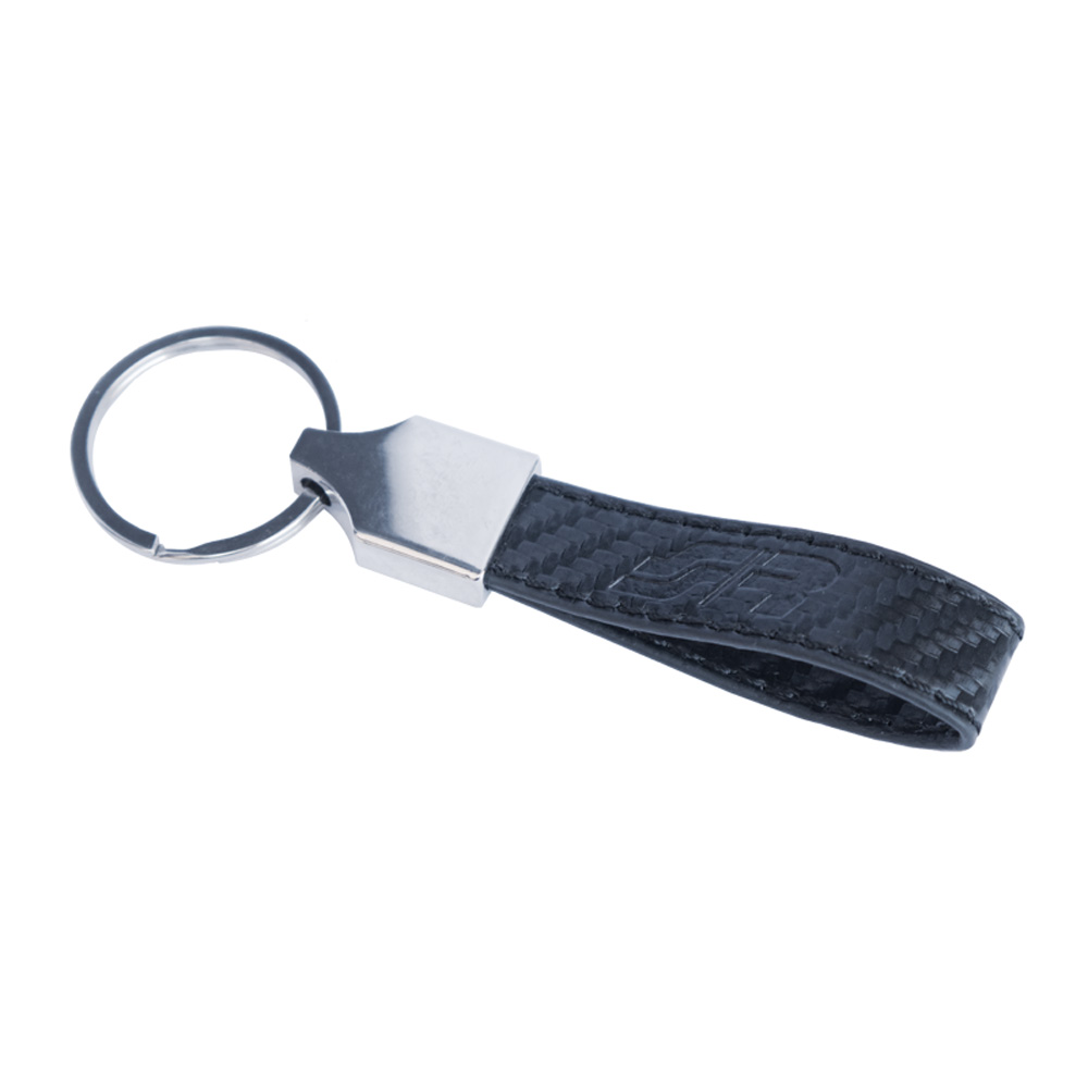 Simoni Racing Key Chain Carbon Look + SR Logo