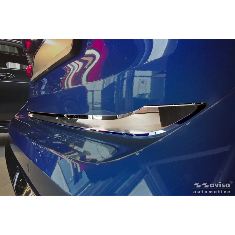 Avisa Chrome Stainless Steel Trunk Tailgate Trim Cover  BMW 3-Series Touring (G21) M-Sport Facelift 2022-