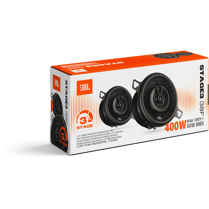 JBL Stage 3 Gen2 38F 3.5'' (89mm) 2-Weg 400Watt Speaker Set (without grille)