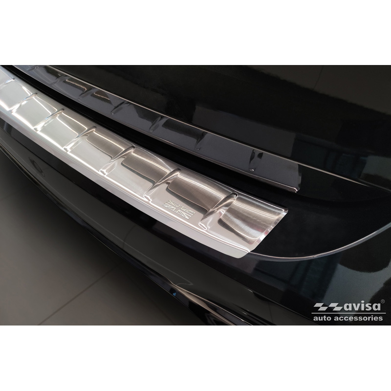 Stainless Steel Rear bumper protector  MG (E)HS Facelift 2020-2023 & Facelift 2023-2024 'British Flag'