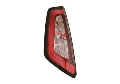 achterlicht, incl fittingdeel, links Fiat Punto EVO, 2009-2014