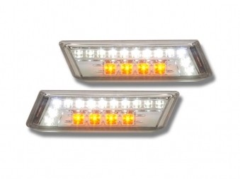 Led Indicators chrome BMW 5-serie E34 bj.88-95