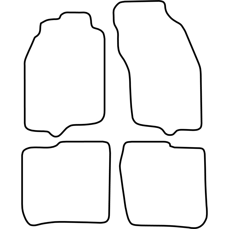 Set car mats  Volvo S40/V40 1995-1999