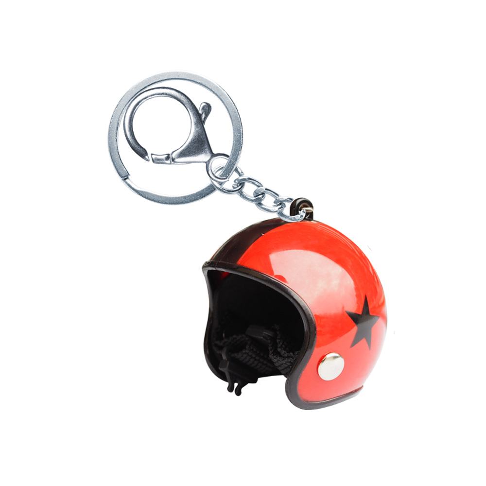 Simoni Racing Key Chain Helmet - Red
