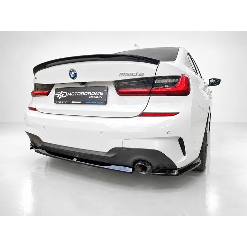 Motordrome Rear Bumper Skirt  BMW 3 Series (G20) M-Sport/M340i 2019-2022 (ABS)