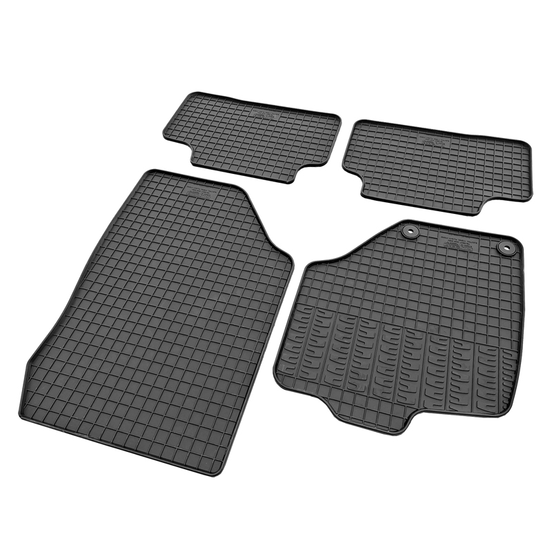 CIKCAR Rubber car mats set  Peugeot 3008 III PHEV/EV 2024- / 5008 III PHEV/EV 2024- & Citroën C5 Aircross II PHEV/EV 2025- & Opel Grandland II PHEV/EV 2024- (4-pieces + fixing system)