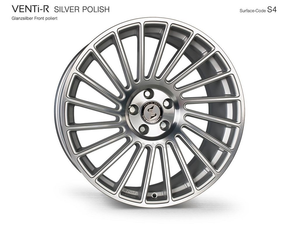 EtaBeta VENTi-R 8,5x20 5x114,3 ET35 Silver Polish