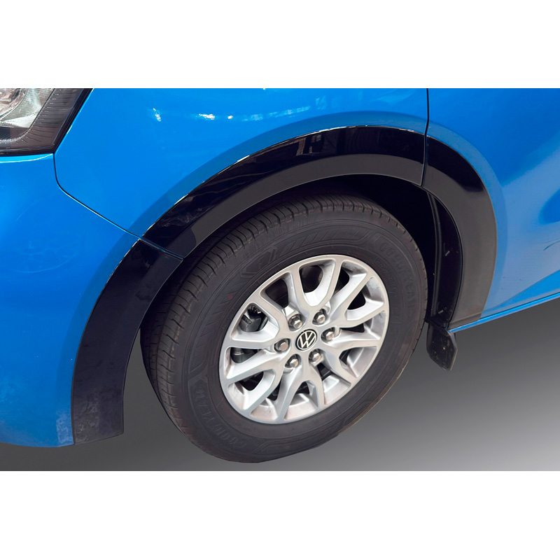 RGM Set Wheel arch extensions  Volkswagen Transporter T7 2024- Short Wheel Base - right sliding door - Gloss Black