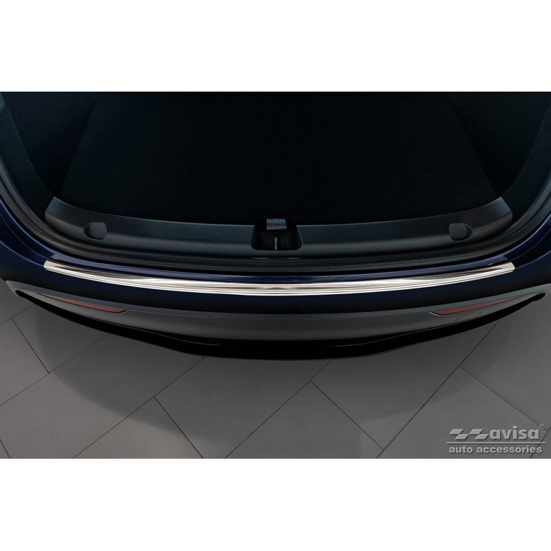 Stainless Steel Rear bumper protector  Tesla Model Y 2020-