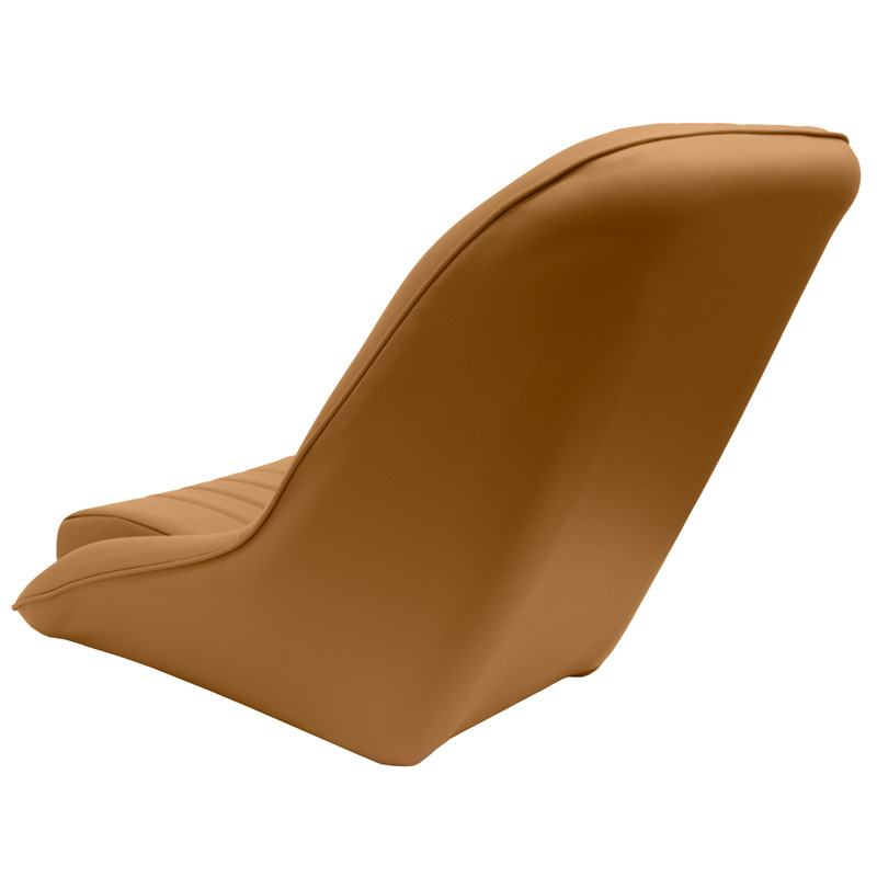 Sport seat 'Classic' - Beige Synthetic leather - Non-reclinable back-rest - incl. slides