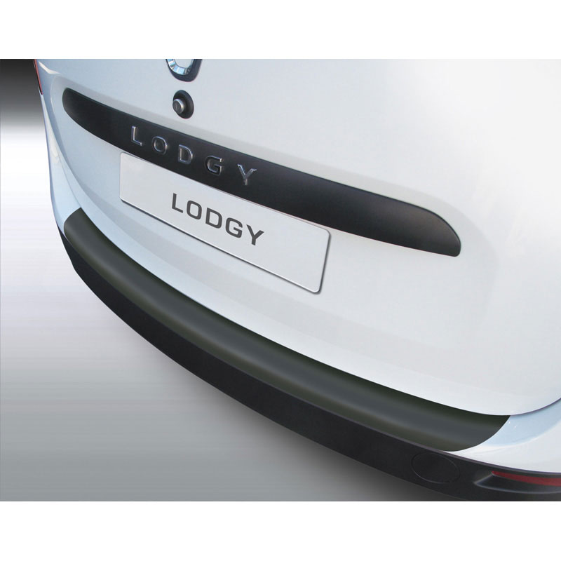 ABS Rear bumper protector  Dacia Lodgy 2012- Black