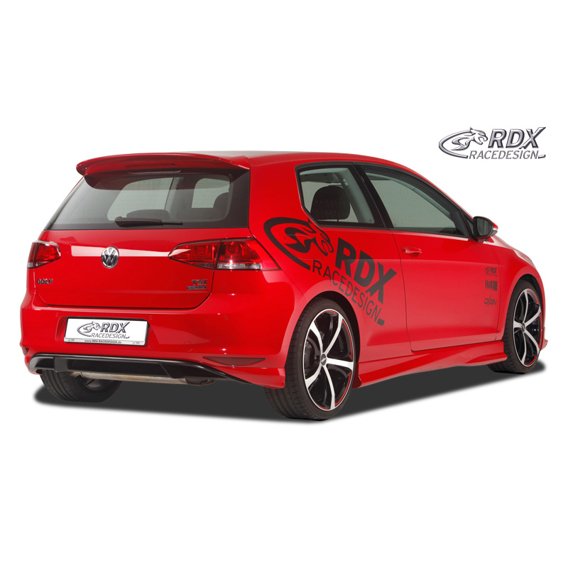 Rear bumper skirt 'Corners'  Volkswagen Golf VII HB 3/5-doors 2012- excl. GTi/GTD (PUR)