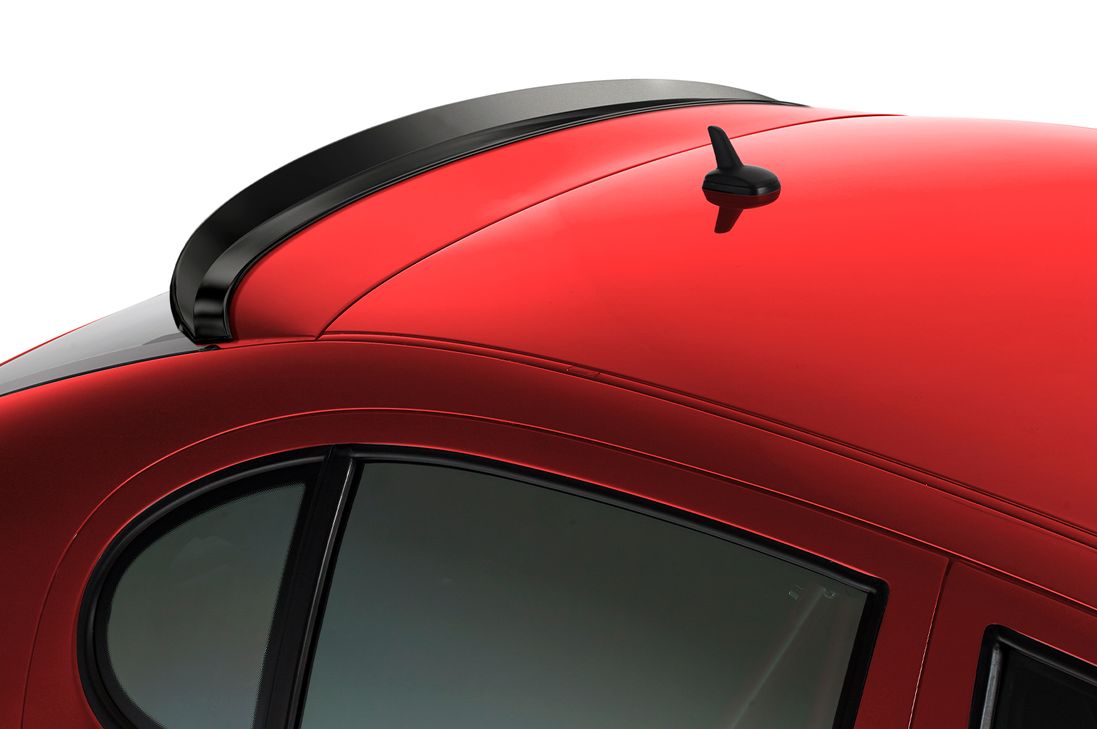 Spoiler passend voor Seat Leon 1 (Typ 1M1) Cupra/ FR CSR glans Zwart