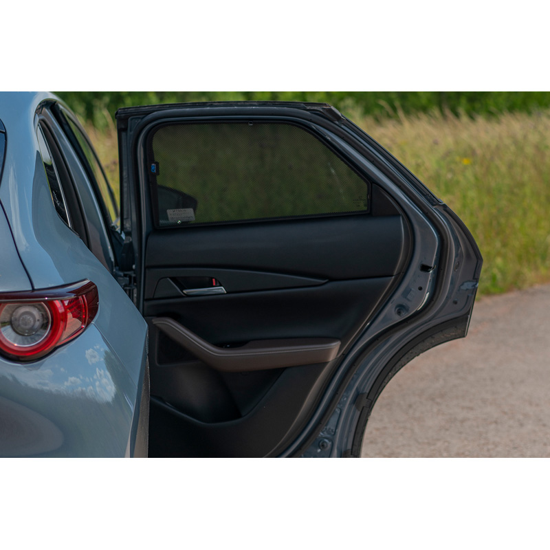 Set Car Shades (rear side doors)  Mazda CX-30 5 doors 2020- (2-pieces)