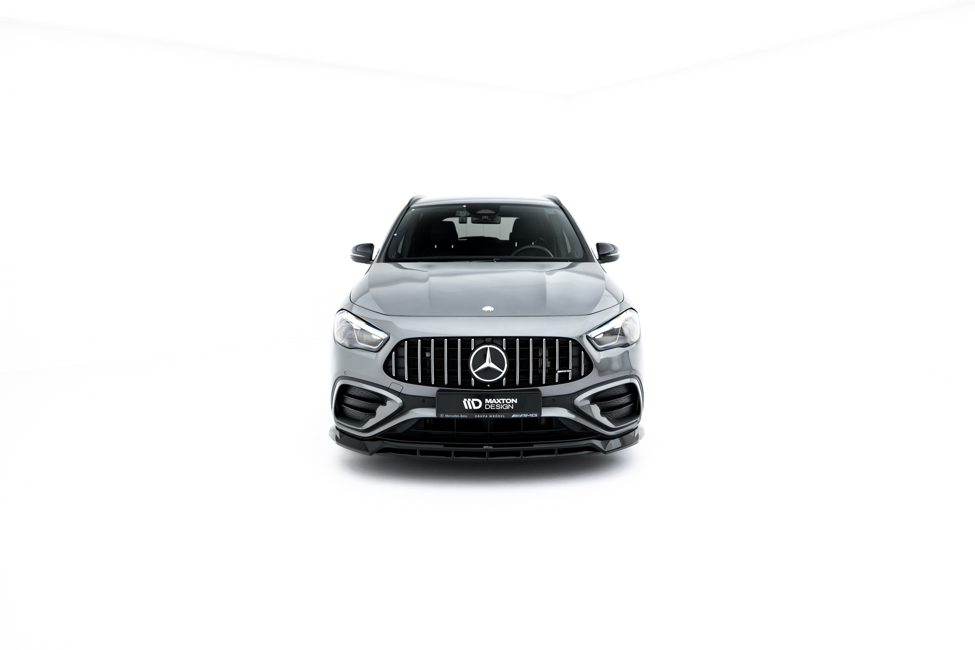 Voorspoiler passend voor Mercedes-AMG GLA 35 H247 Facelift V.1