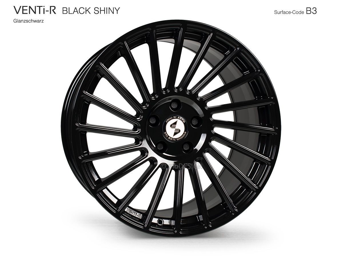 EtaBeta VENTi-R DC 9x20 5x114,3 ET25 Black Shiny