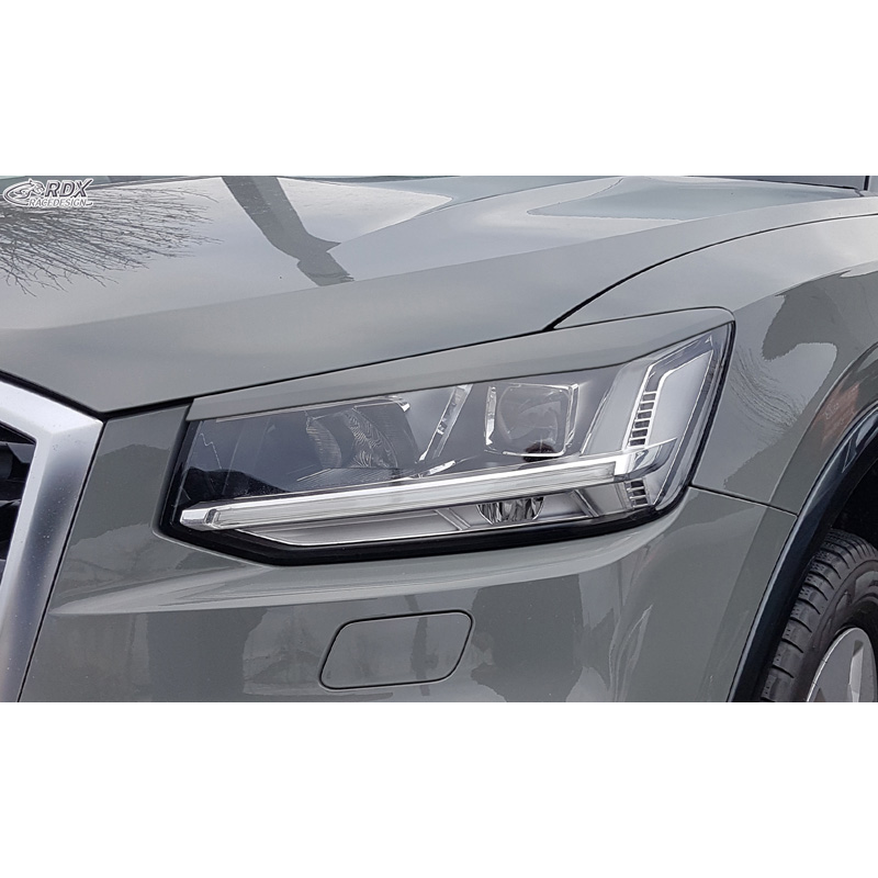 Head light spoilers  Audi Q2 (GA) 2016- (ABS)
