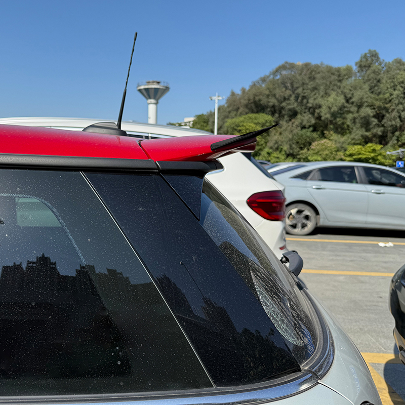 Roof spoiler (Spoiler Cap)  Mini F55/F56 Cooper S JCW 2013-2024 (ABS Glossy Black)