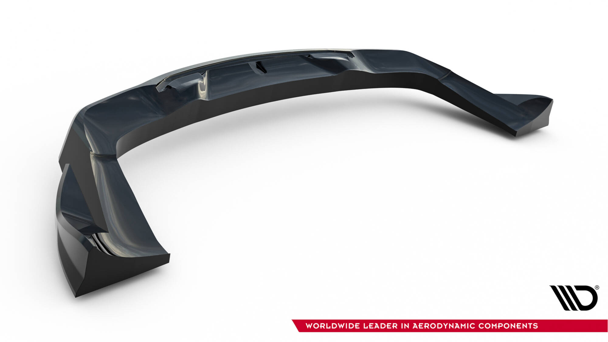 Achter Diffuser passend voor Mercedes-AMG GT C C190 Facelift Maxton Glanzend zwart