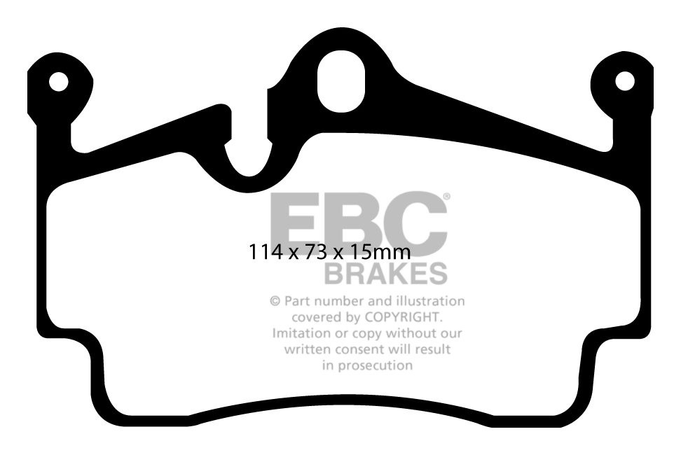 EBC Brakes PORSCHE 911 (997) (Cast Iron Disc Only) 3.6 Carrera S