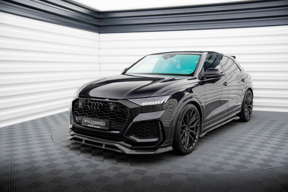 Voorspoiler passend voor Audi RSQ8 Maxton Carbon
