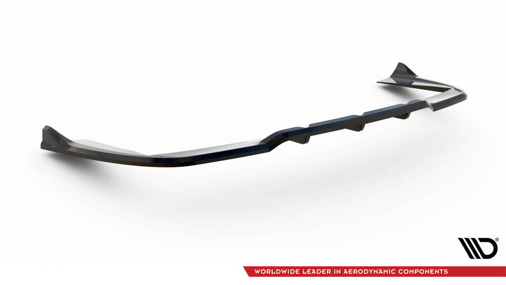 Diffuser passend voor Mercedes C63 AMG W205 S205 Maxton Glans Zwart