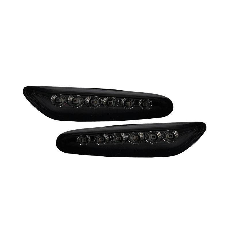 Set LED Side Indicators (OE Plug)  BMW 1-Series E8x / 3-Series E9x / 5-Series E6x - Smoke