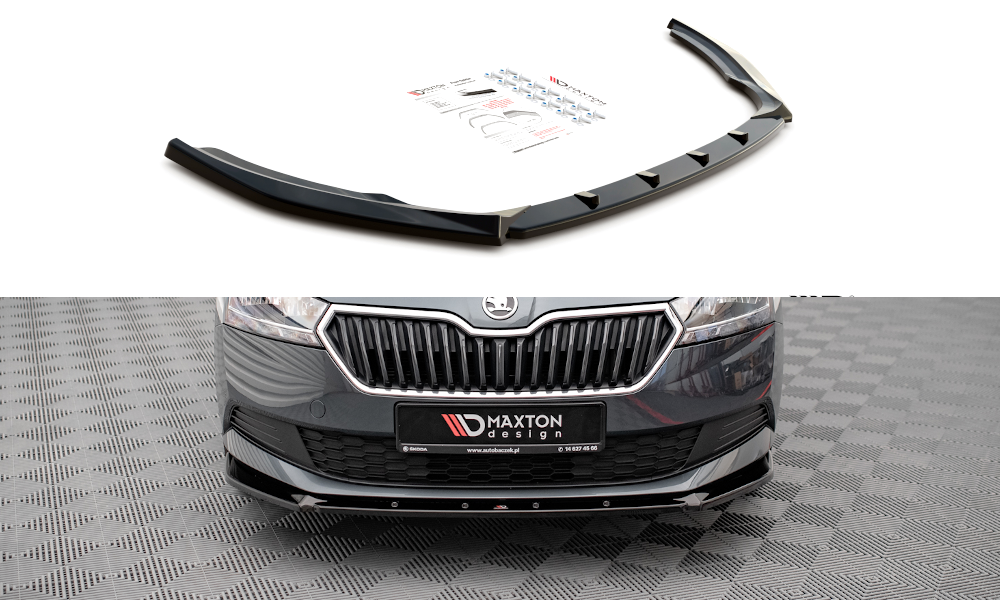 Voorspoiler passend voor Skoda Fabia Combi MK3 FL 2019-