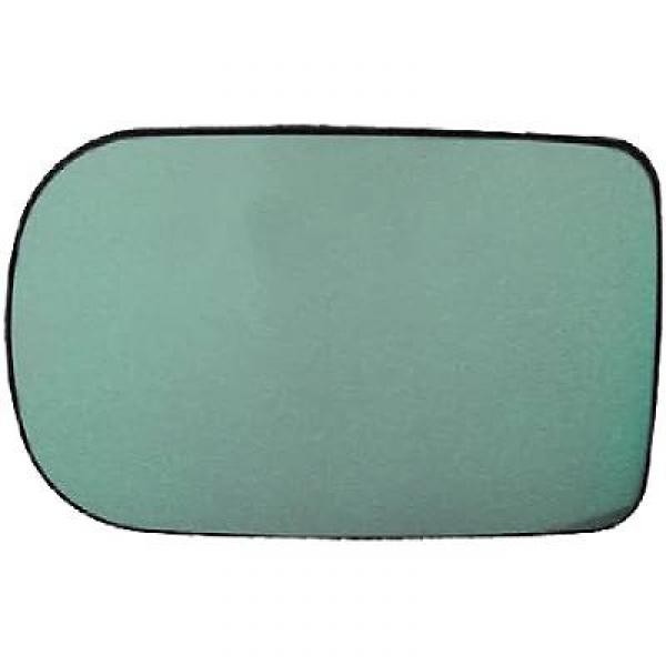 Spiegel glas links BMW 05 E39, 95-03 ASPH.GLAS;VERWARMBAAR; 4 TU