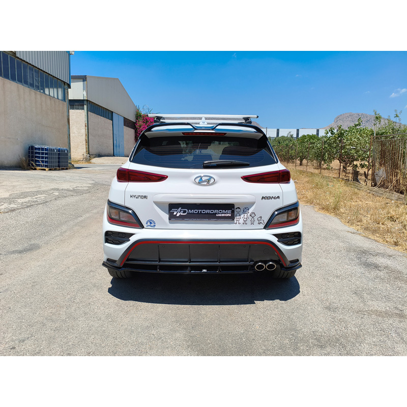 Motordrome Roof spoiler  Hyundai Kona mk1 Facelift 2020-2023 (PU)
