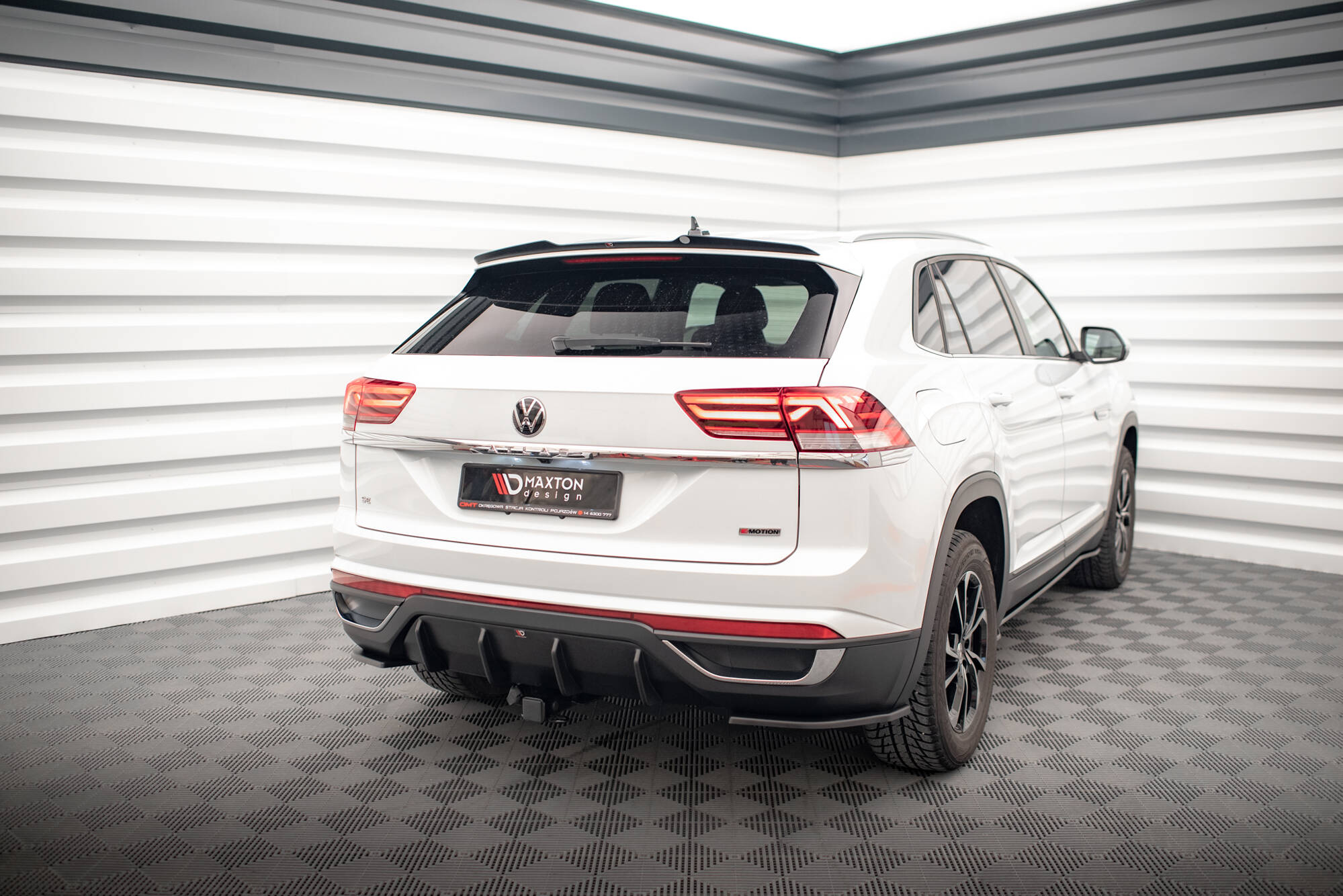 Bodykit passend voor Volkswagen Atlas Cross Sport Maxton Glanzend zwart
