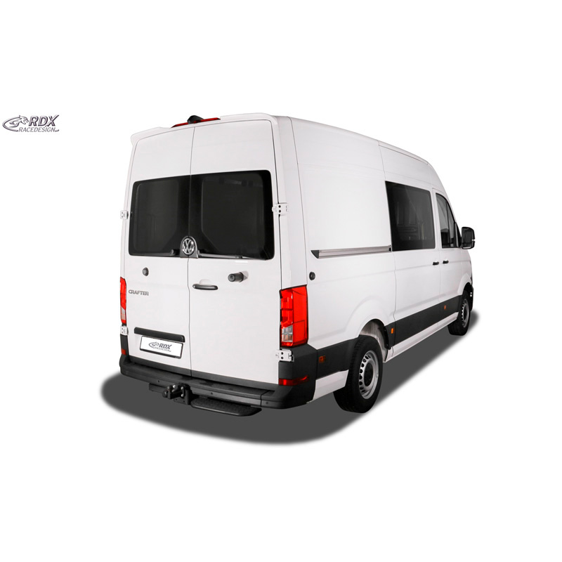 Roof spoiler  Volkswagen Crafter (H2) & MAN TGE (H2) 2017- (with 2 rear doors) (PU)