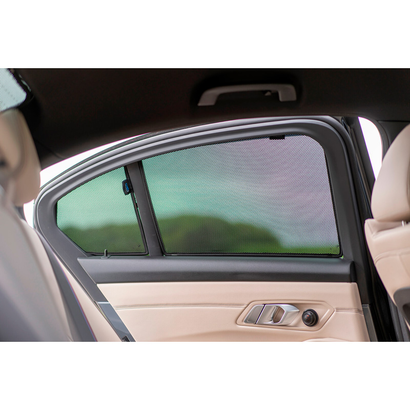 Set Car Shades (rear side doors)  BMW 3-Series G20 Sedan 2019- (4-pieces)