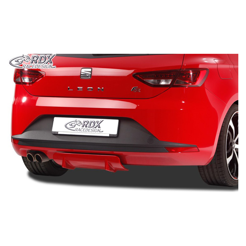 Rear bumper skirt 'Diffuser U-Diff'  Seat Leon (5F) incl. FR/SC/ST 2012-2020 (PU)