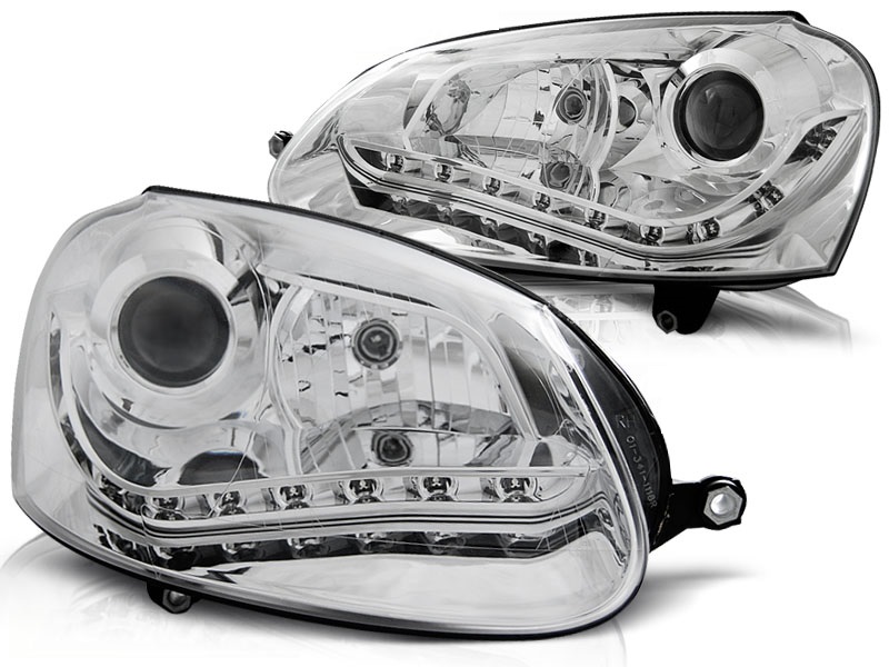 Headlights VW Golf V Devil Eyes Dayline