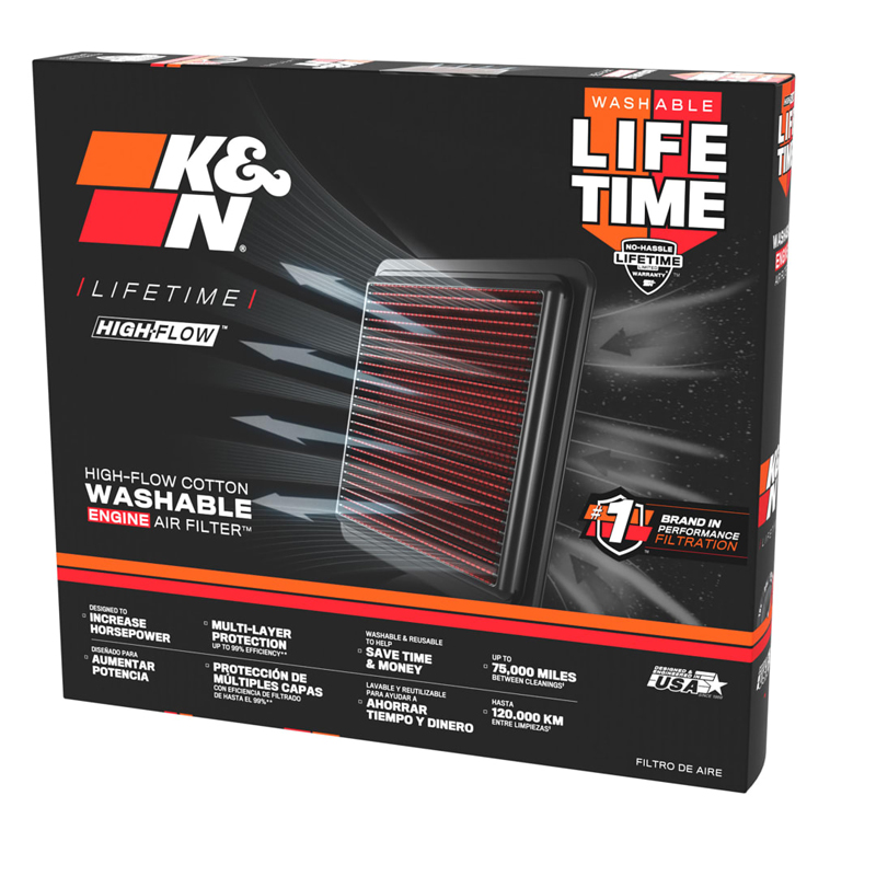 K&N Replacement Air Filter  Audi Q5 2.0 TFSi & SQ5 3.0 V6 2025- (incl. Sportback) (33-5159)