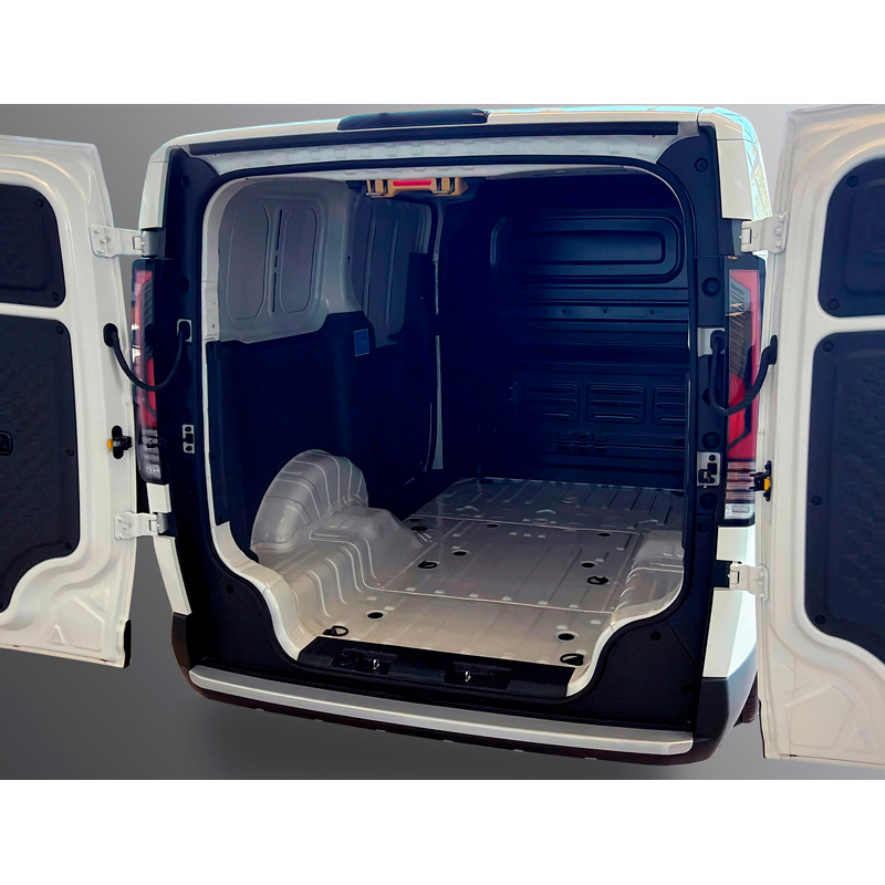 RGM ABS Rear bumper protector  Kia PV5 2025- with barn doors - Silver