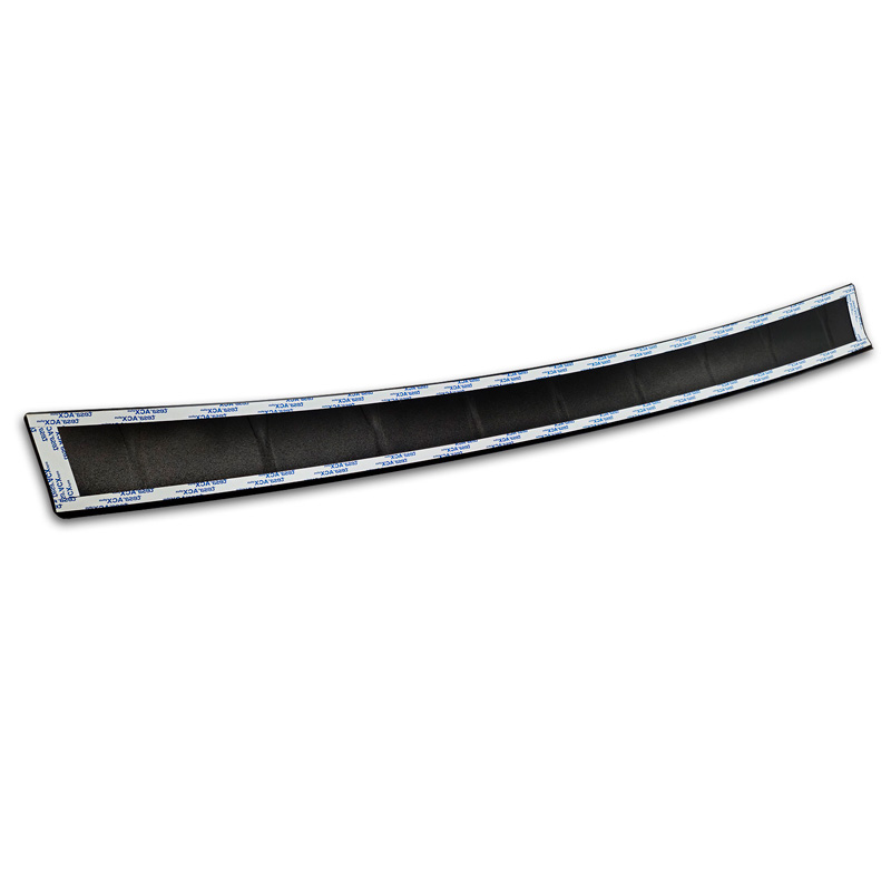 Matt Black Stainless Steel Rear bumper protector  Mercedes E-Class (S214) Estate 2023- 'Ribs'