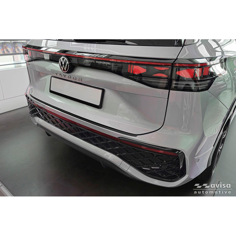 Avisa Stainless Steel Rear Bumper Protector  Volkswagen Tayron 2024- - Black